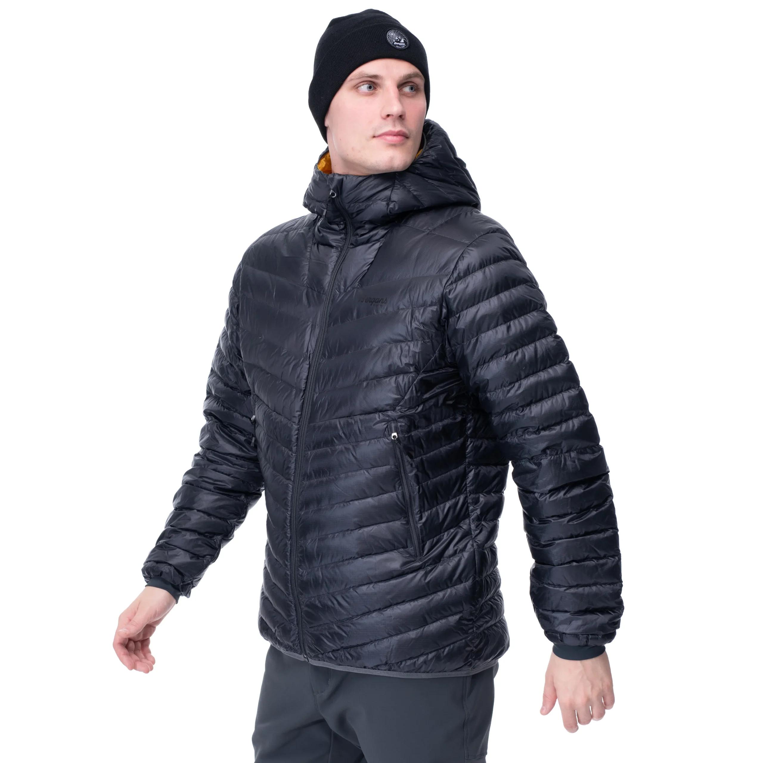 Discount Bergans Senja Down Light Jacket W/Hood - Dark Shadow Grey