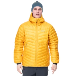 Best Bergans Senja Down Light Jacket W/Hood - Light Golden Yellow