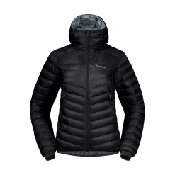Online Bergans Senja Down Light W Jacket W/Hood - Dark Shadow Grey