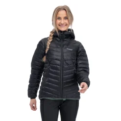 Online Bergans Senja Down Light W Jacket W/Hood - Dark Shadow Grey