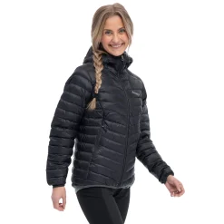 Online Bergans Senja Down Light W Jacket W/Hood - Dark Shadow Grey