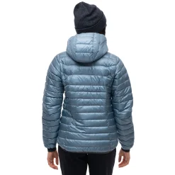 Cheap Bergans Senja Down Light W Jacket W/Hood - Smoke Blue