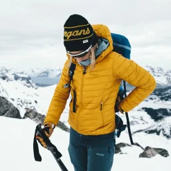 Cheap Bergans Senja Down Light W Jacket W/Hood - Light Golden Yellow