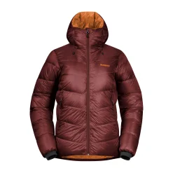Store Bergans Senja Down W Jacket - Amarone Red