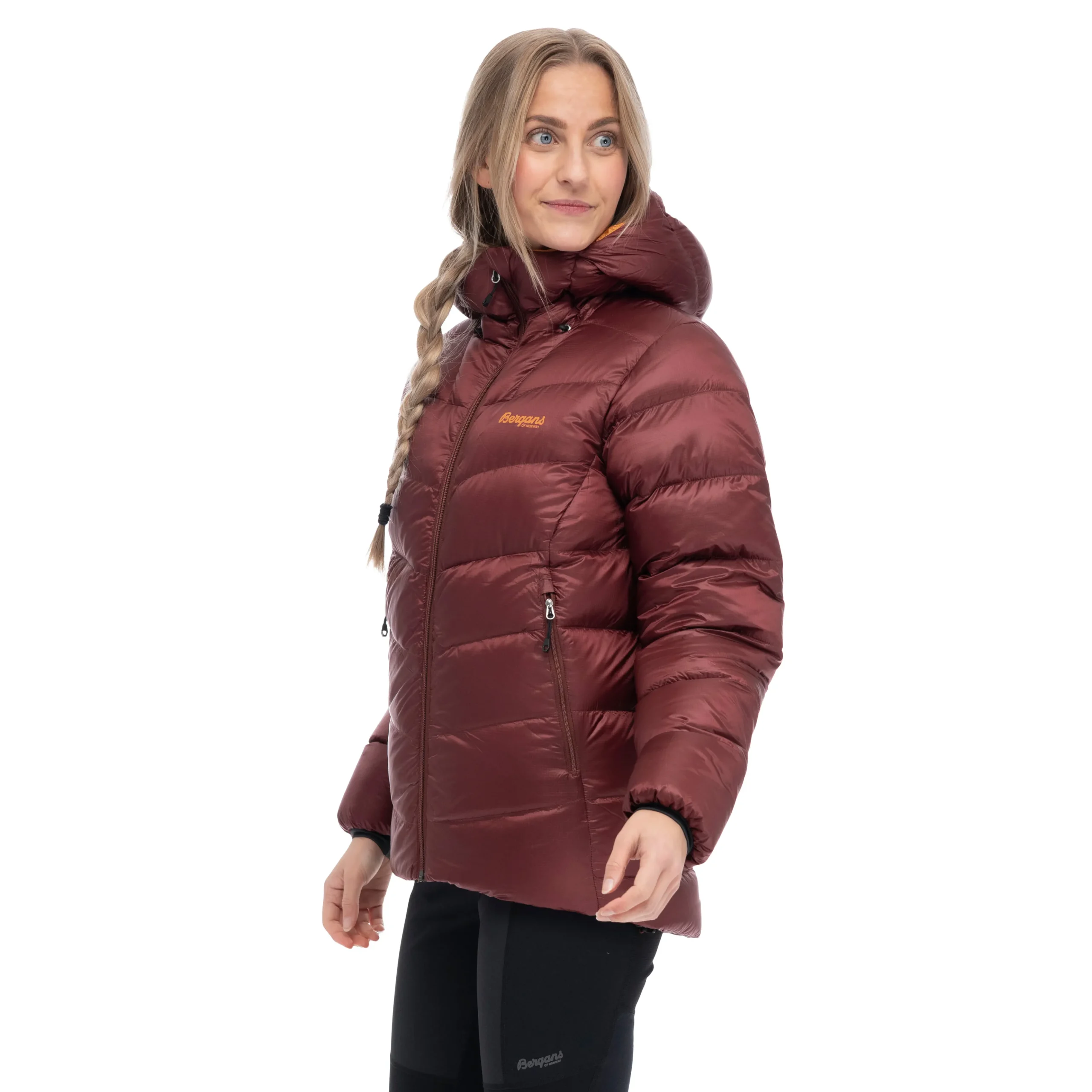 Store Bergans Senja Down W Jacket - Amarone Red