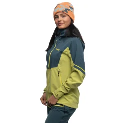 Fashion Bergans Senja Hybrid Softshell W Jacket - Green Oasis / Orion Blue