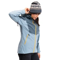 Outlet Bergans Senja Hybrid Softshell W Jacket - Smoke Blue / Orion Blue