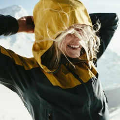 Best Bergans Senja 3L W Jacket - Orion Blue / Light Golden Yellow