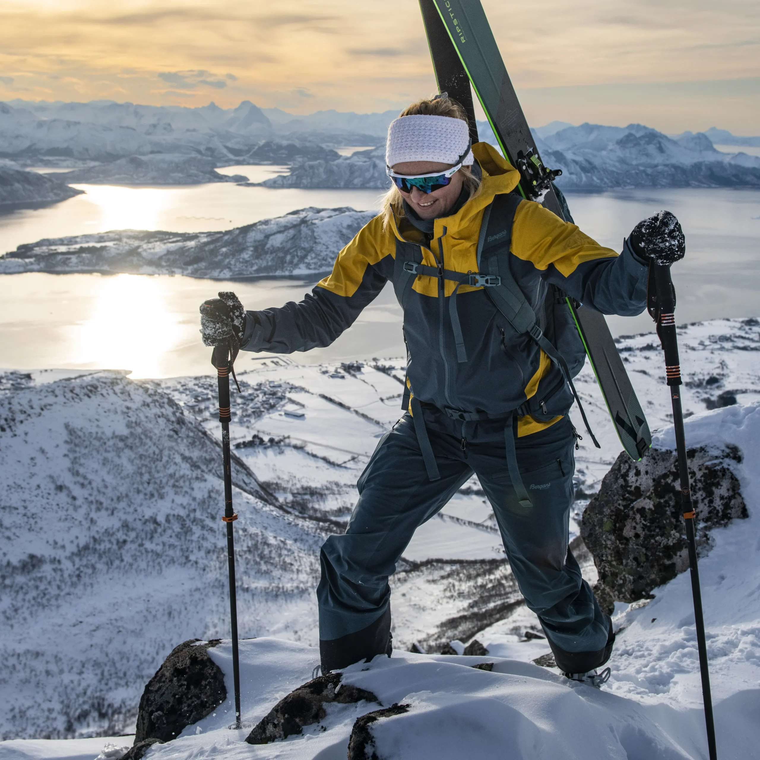 Best Bergans Senja 3L W Pants - Orion Blue