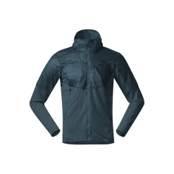 Best Bergans Senja Midlayer Hood Jacket - Orion Blue