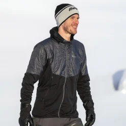 Sale Bergans Senja Midlayer Hood Jacket - Black