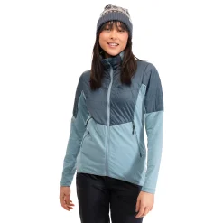 Best Sale Bergans Senja Midlayer W Jacket - Smoke Blue / Orion Blue