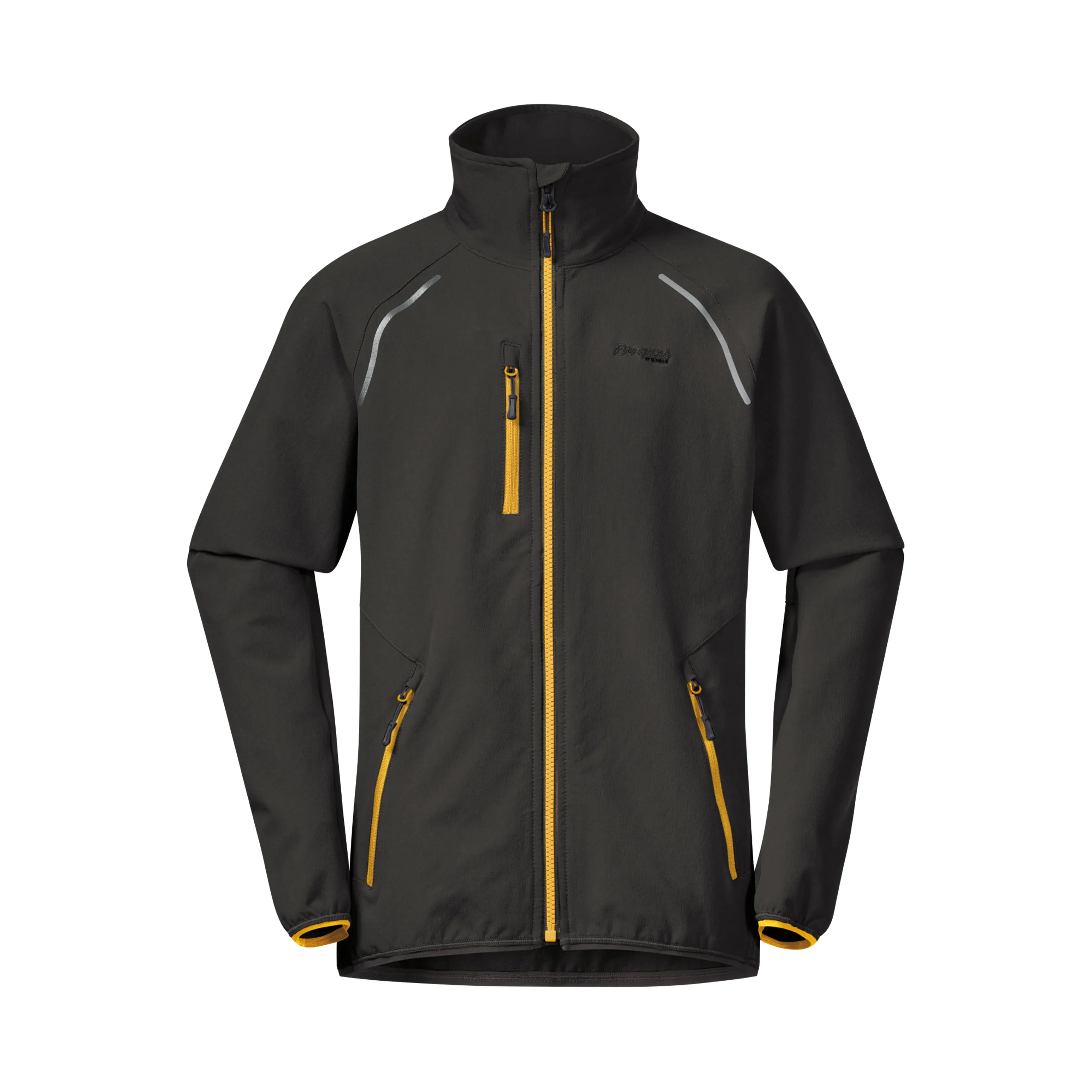 New Bergans Sjoa Light Softshell Youth Jacket - Solid Charcoal