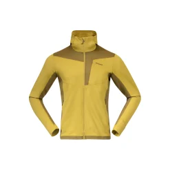Store Bergans Skaland Hood Jacket - Light Olive Green