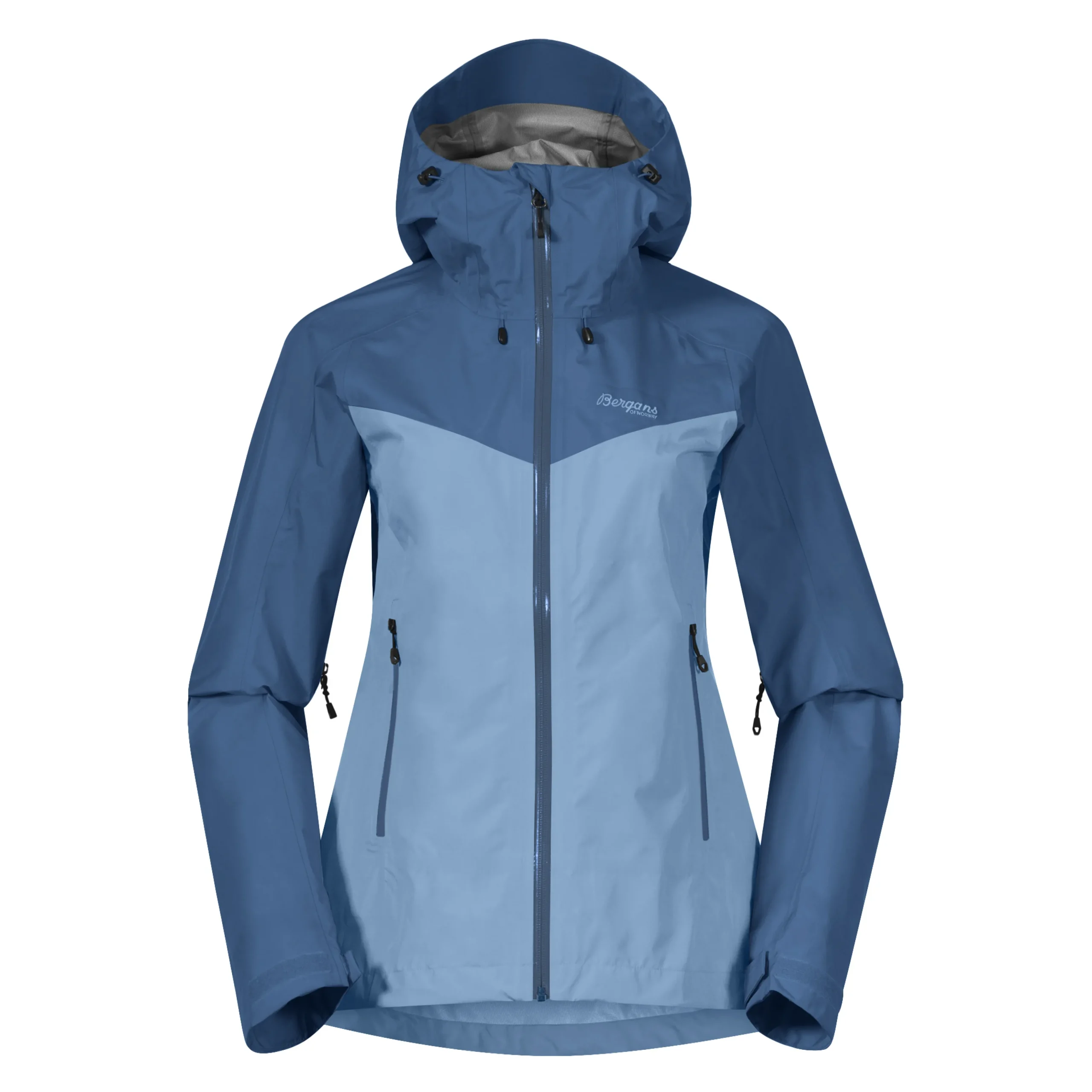 Sale Bergans Skar Light 3L Shell Jacket Women - Pacific Blue / North Sea Blue