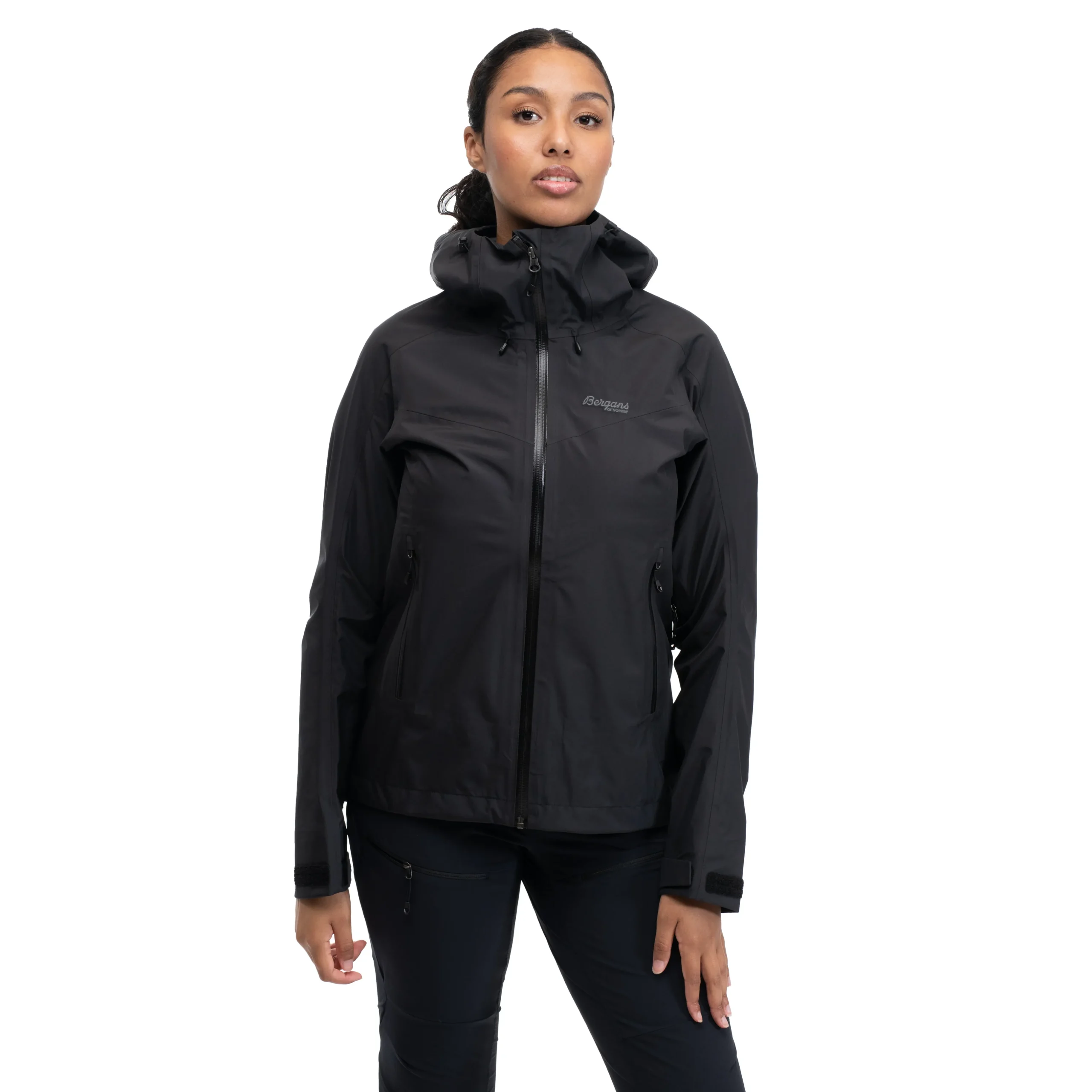 Outlet Bergans Skar Light 3L Shell Jacket Women - Black