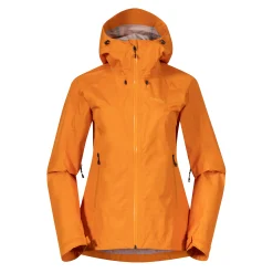Shop Bergans Skar Light 3L Shell Jacket Women - Cloudberry Yellow