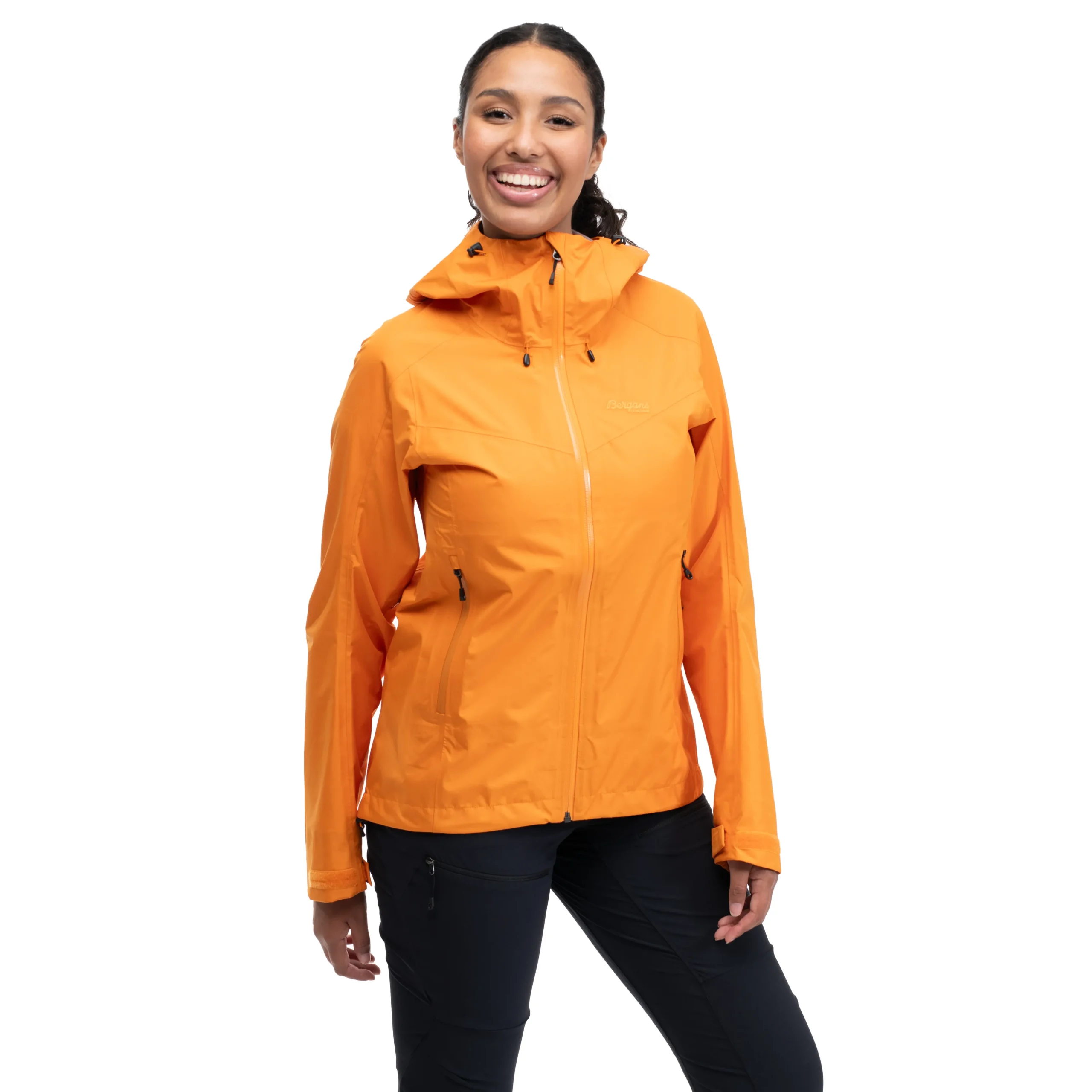 Shop Bergans Skar Light 3L Shell Jacket Women - Cloudberry Yellow