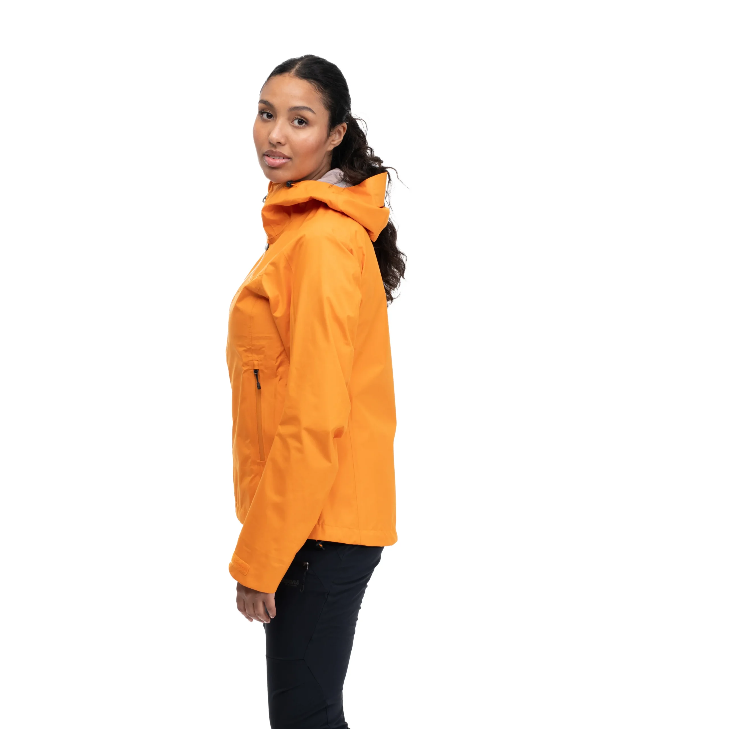 Shop Bergans Skar Light 3L Shell Jacket Women - Cloudberry Yellow