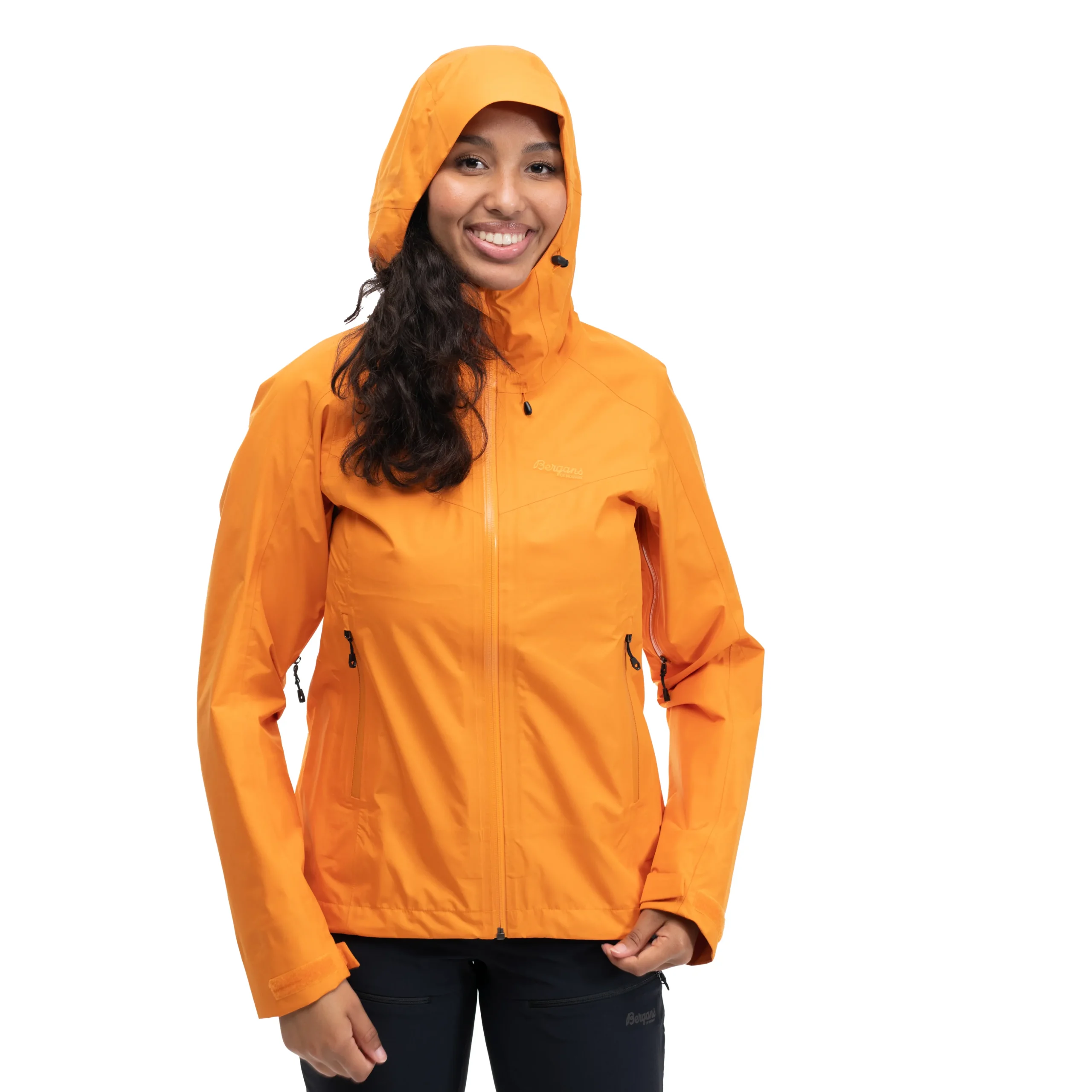 Shop Bergans Skar Light 3L Shell Jacket Women - Cloudberry Yellow