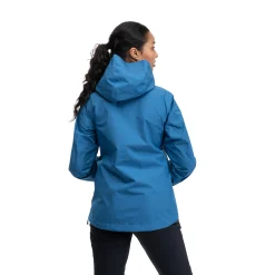 Clearance Bergans Skar Light 3L Shell Jacket Women - North Sea Blue