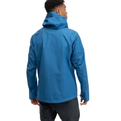 Outlet Bergans Skar Light 3L Shell Jacket Men - North Sea Blue
