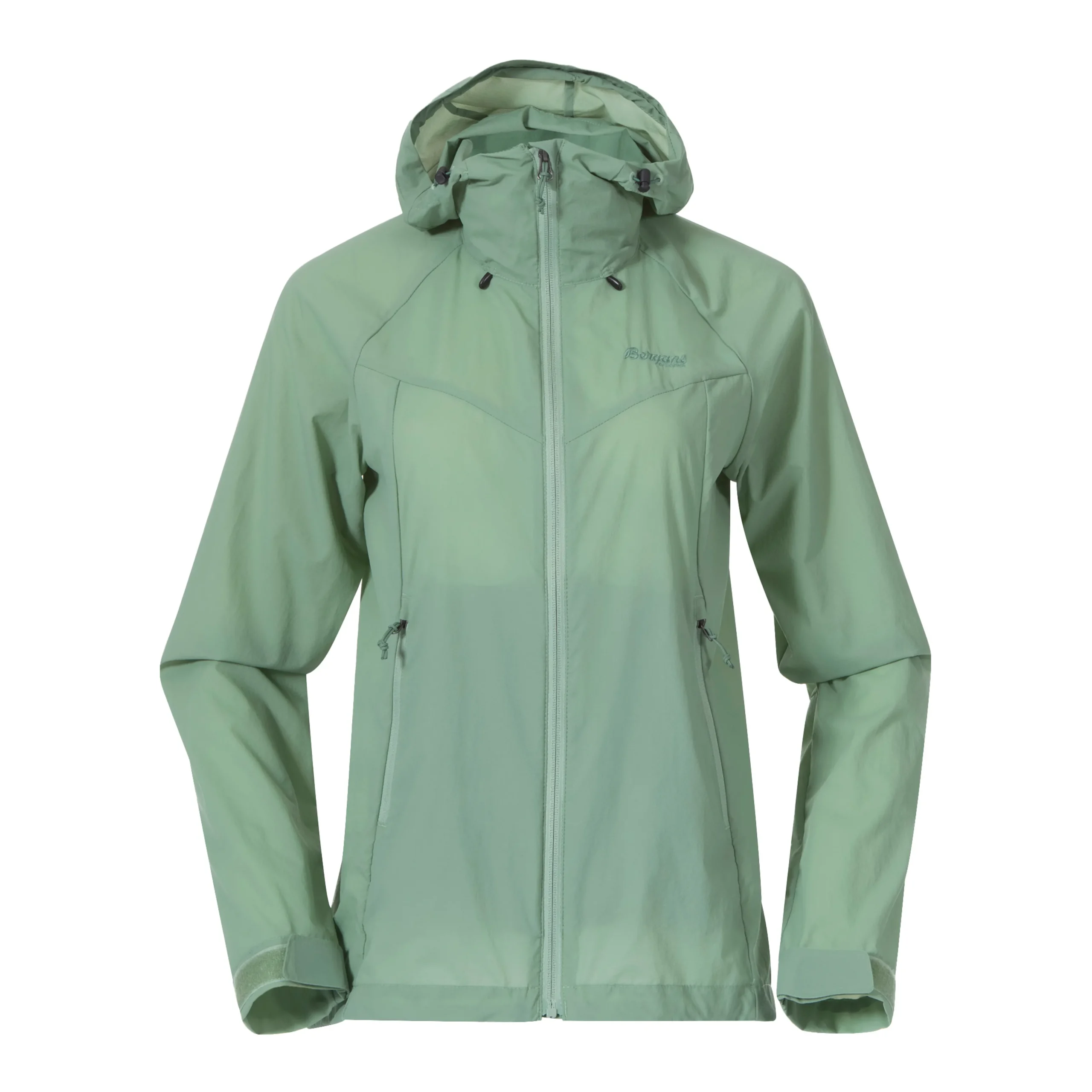 Shop Bergans Skar Light Windbreaker Jacket Women - Jade Green