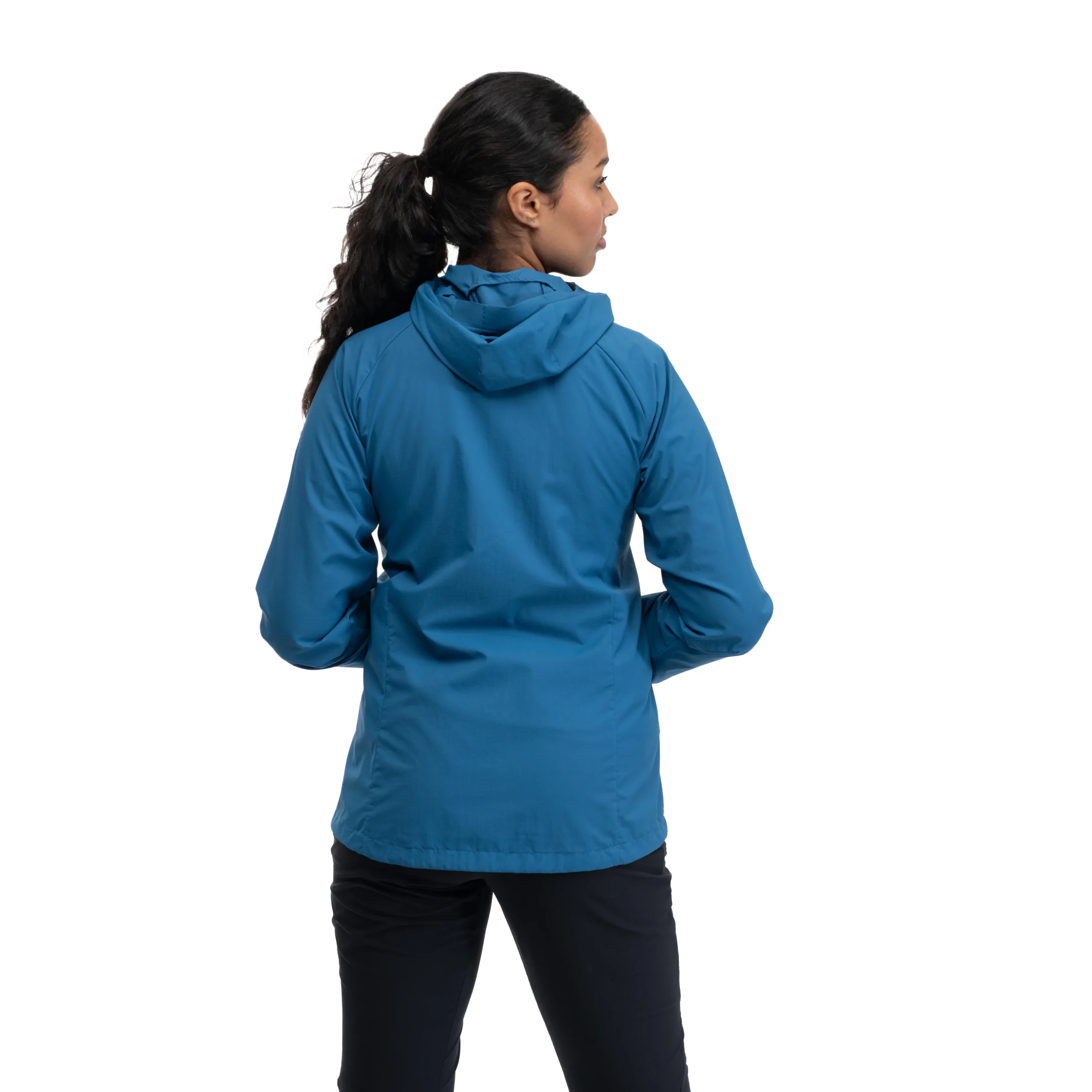 Clearance Bergans Skar Light Windbreaker Jacket Women - North Sea Blue