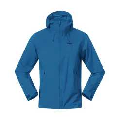 New Bergans Skar Light Windbreaker Jacket Men - North Sea Blue