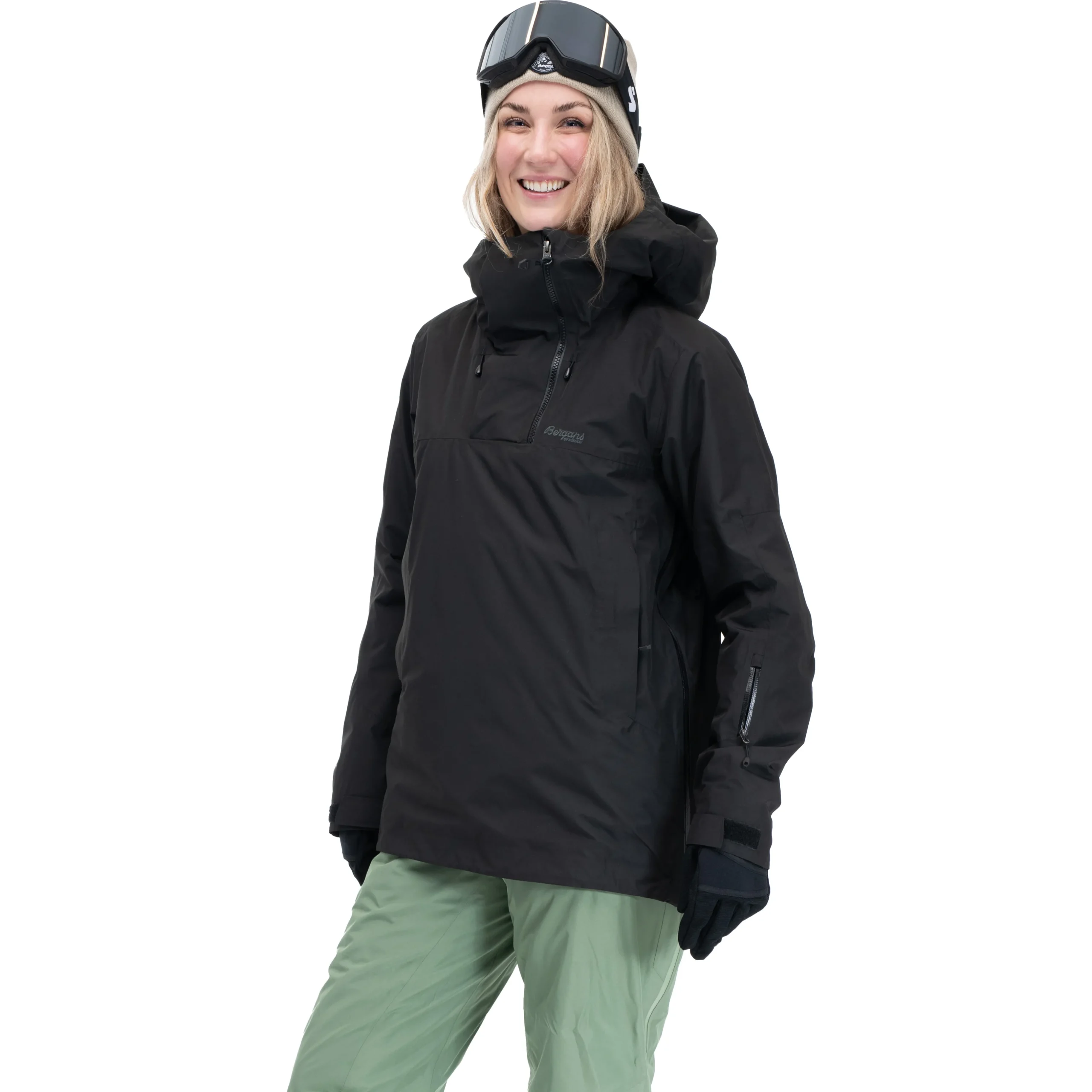 Shop Bergans Stranda V2 Insulated Anorak - Black