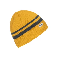 Discount Bergans Striped V2 Youth Beanie - Light Golden Yellow