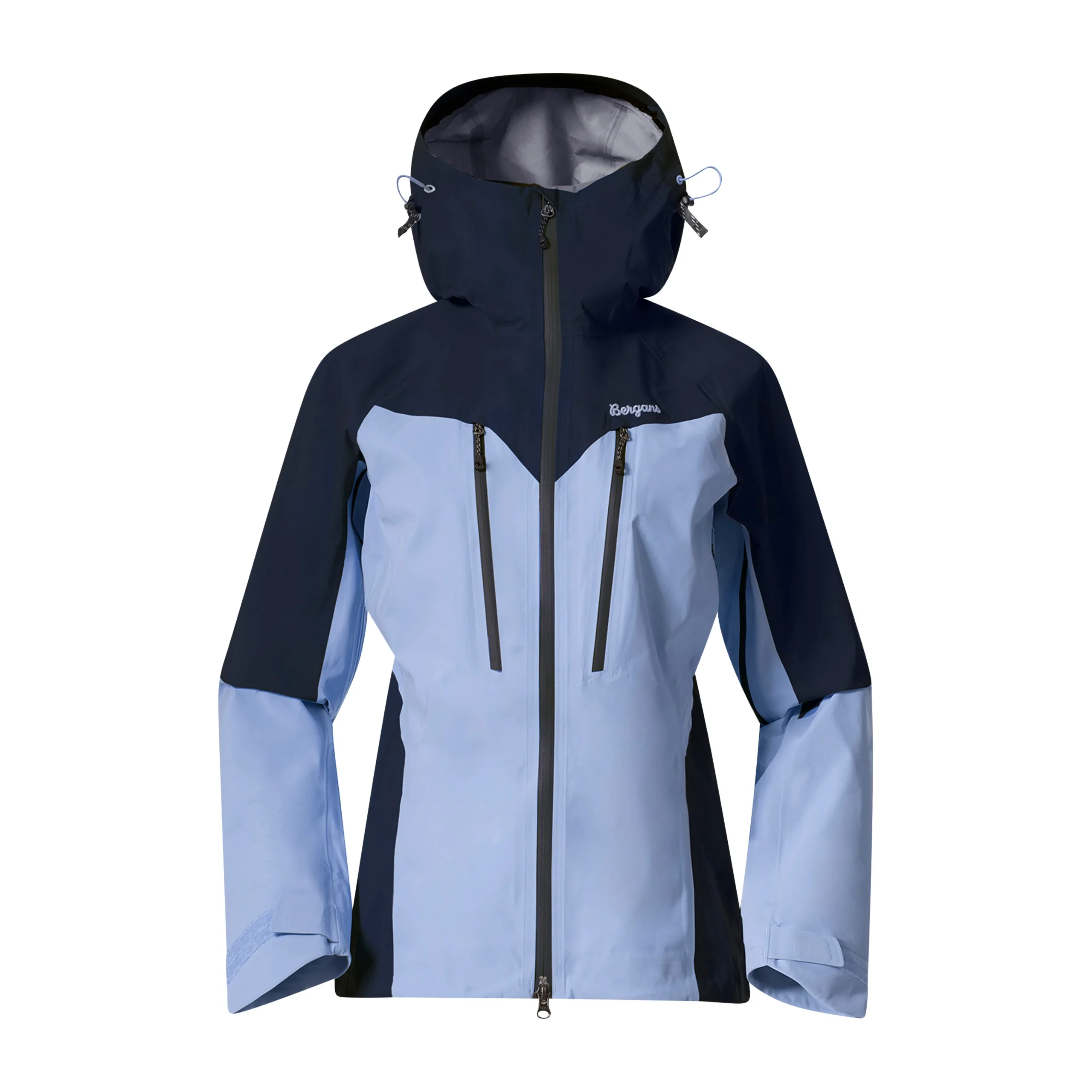 Hot Bergans Tind 3L Shell Jacket Women - Blueberry Milk / Navy Blue