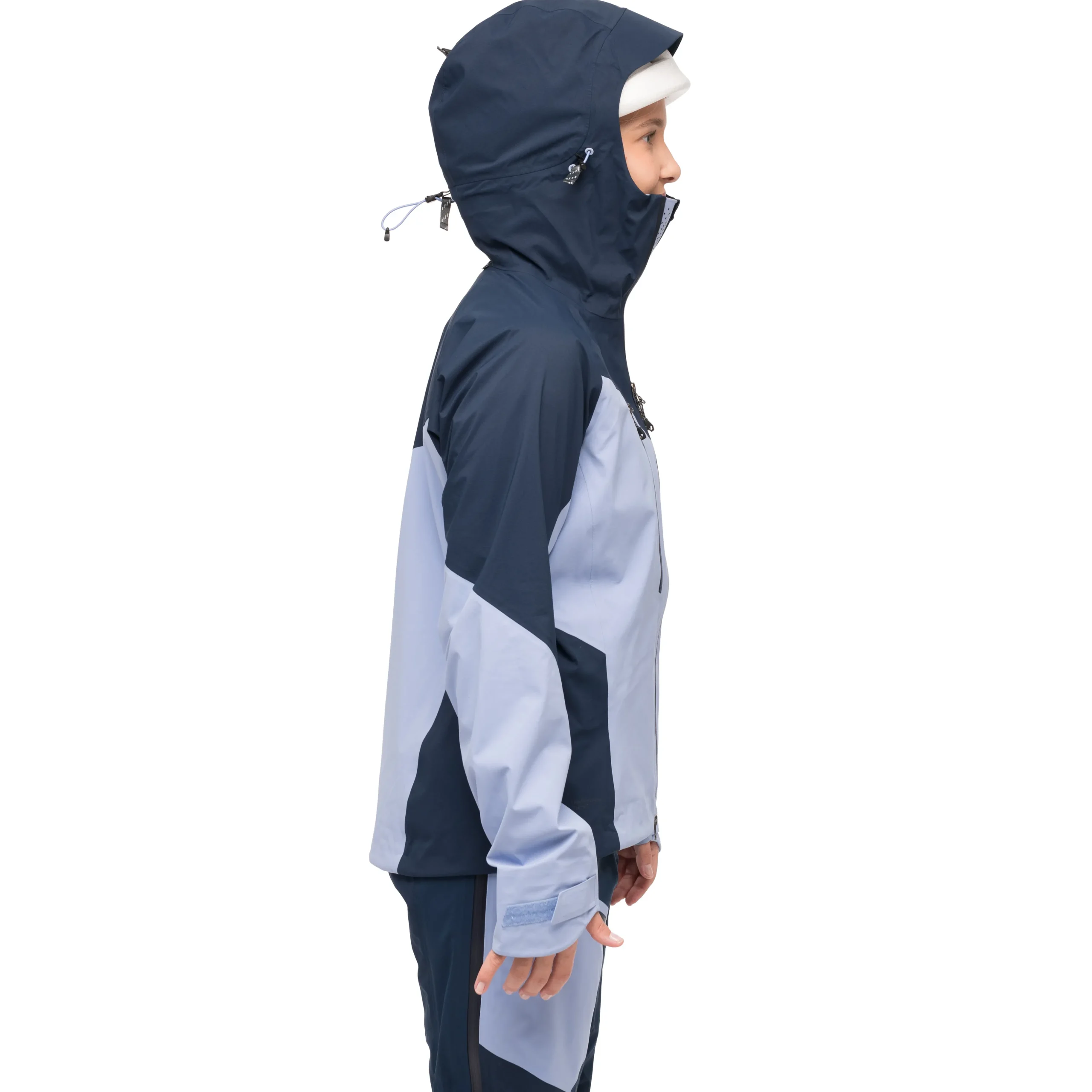 Hot Bergans Tind 3L Shell Jacket Women - Blueberry Milk / Navy Blue