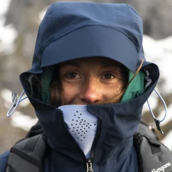 Hot Bergans Tind 3L Shell Jacket Women - Blueberry Milk / Navy Blue
