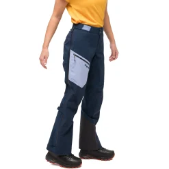 Best Bergans Tind 3L Shell Pants Women - Navy Blue / Blueberry Milk