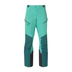 Shop Bergans Tind 3L Shell Pants Women - Light Malachite Green / Malachite Green