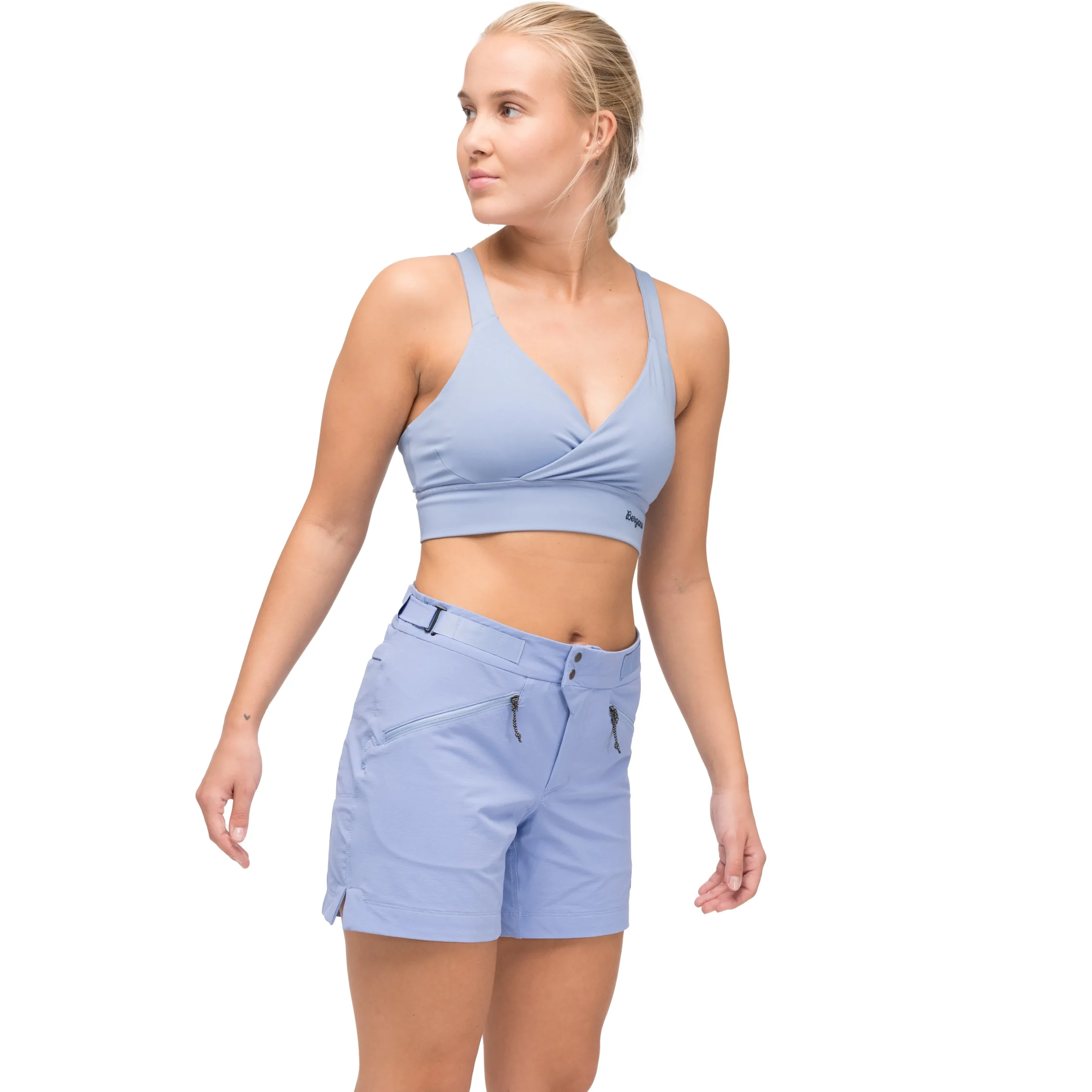 Best Bergans Tind Light Support Top Women - Blueberry Milk