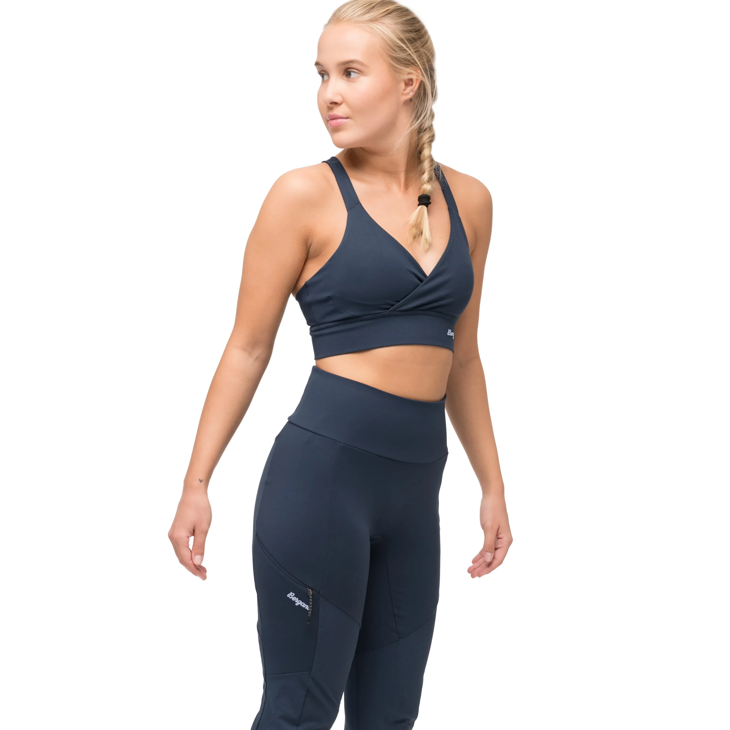 Shop Bergans Tind Light Support Top Women - Navy Blue