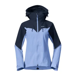 Online Bergans Tind Softshell Jacket Women - Blueberry Milk / Navy Blue