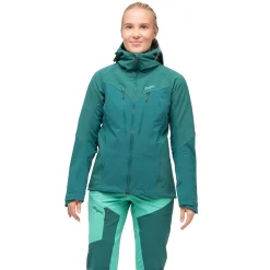 Best Bergans Tind Softshell Jacket Women - Malachite Green