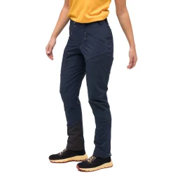 Shop Bergans Tind Softshell Pants Women - Navy Blue