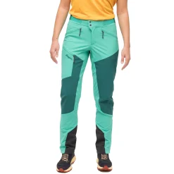 Flash Sale Bergans Tind Softshell Pants Women - Light Malachite Green / Malachite Green