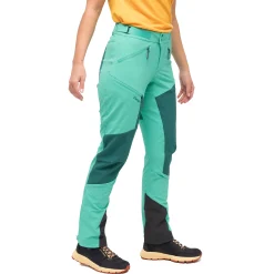 Flash Sale Bergans Tind Softshell Pants Women - Light Malachite Green / Malachite Green