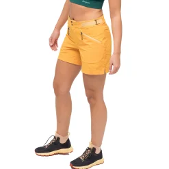 Outlet Bergans Tind Softshell Shorts Women - Marigold Yellow