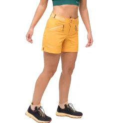 Outlet Bergans Tind Softshell Shorts Women - Marigold Yellow