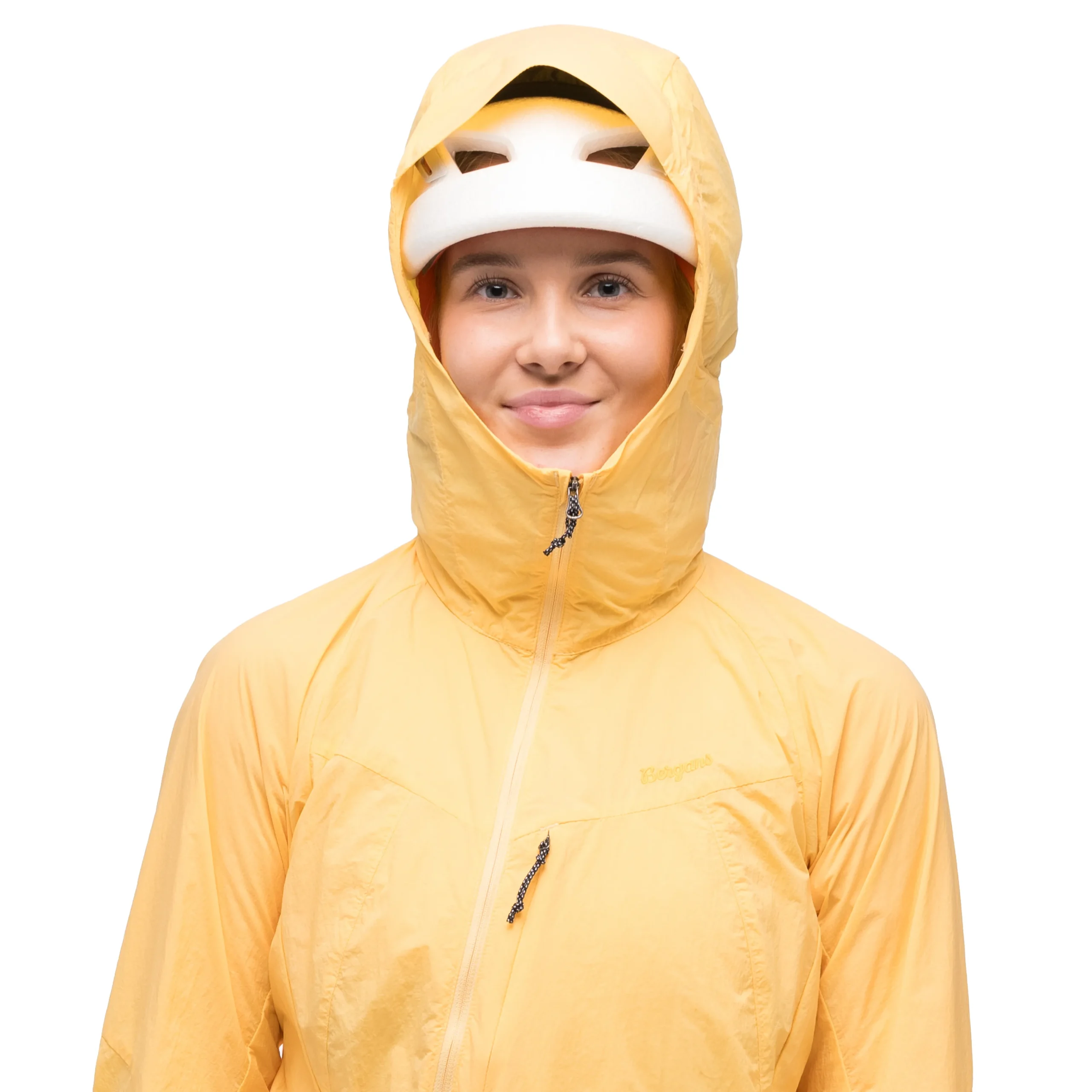 Clearance Bergans Tind Windbreaker Anorak Women - Buttercup Yellow