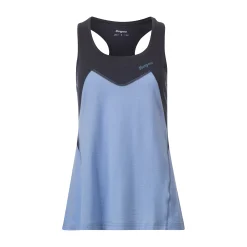 Cheap Bergans Tind Wool Top Women - Blueberry Milk / Navy Blue
