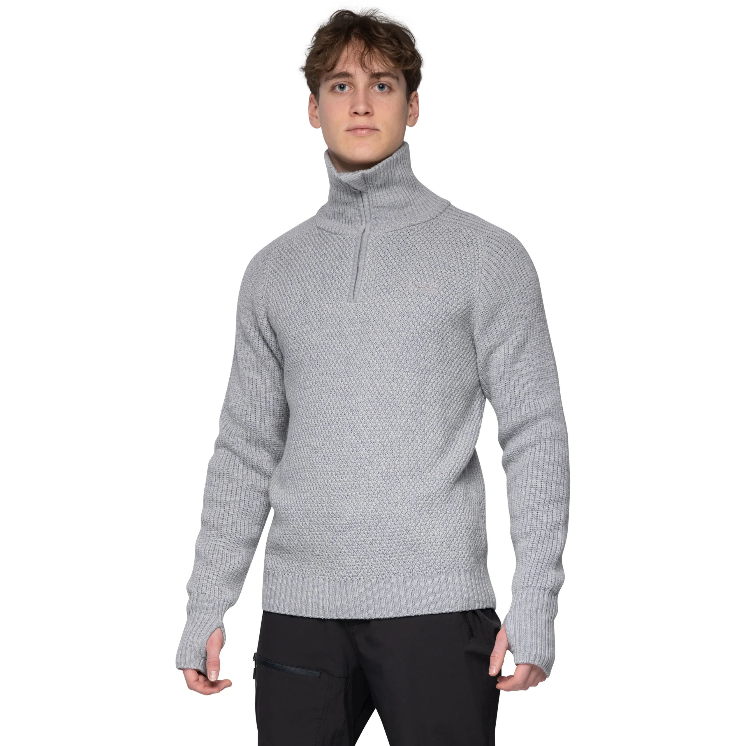 New Bergans Ulriken Jumper Men - Magnesium Grey