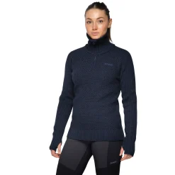 Cheap Bergans Ulriken Jumper Women - Navy Blue