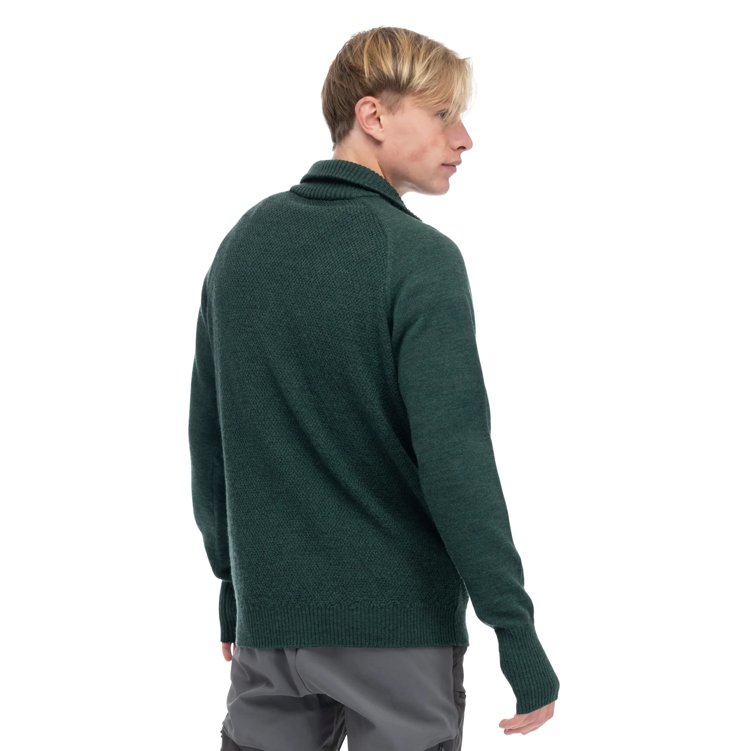 Discount Bergans Ulriken Light Merino Jumper Men - Duke Green